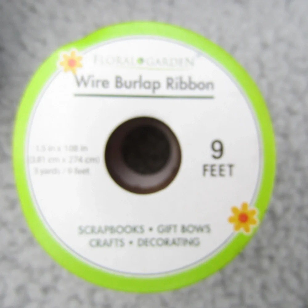 Christmas Ribbon Rolls Lot of 10 Crafts Holiday DIY Sewing Wrapping Gifts Bows N